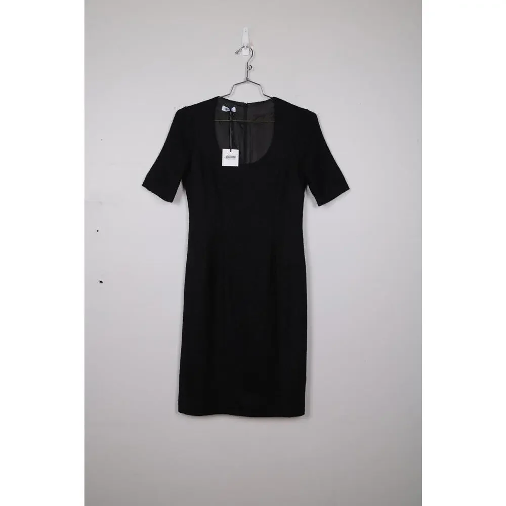 80's Moschino Cheap and Chic Spun Cotton Pencil Dress - Picture 1 of 7